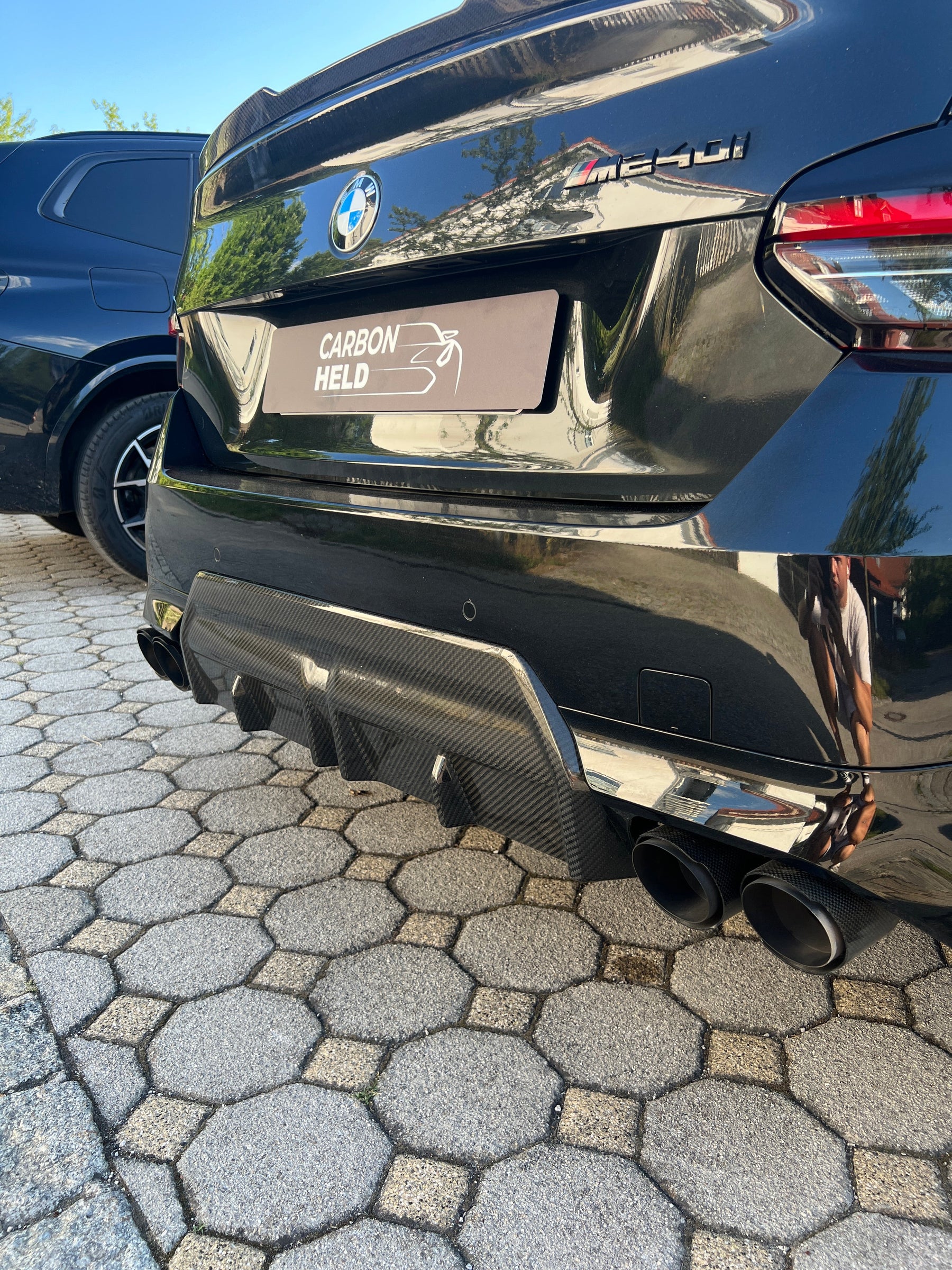 98mm Exhaust Tips suitable for BMW G20 G22 G42 M40i