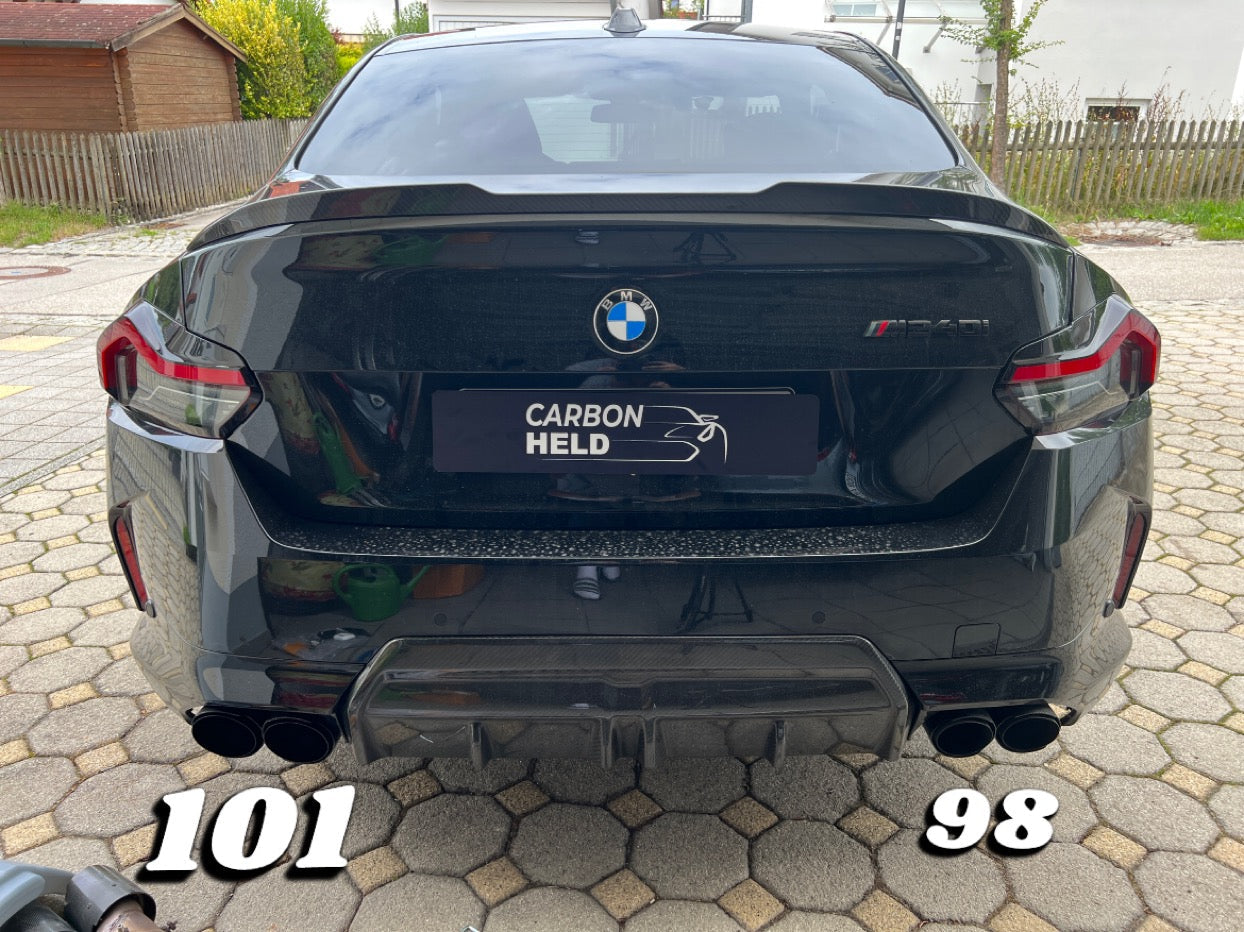 98mm Exhaust Tips suitable for BMW G20 G22 G42 M40i