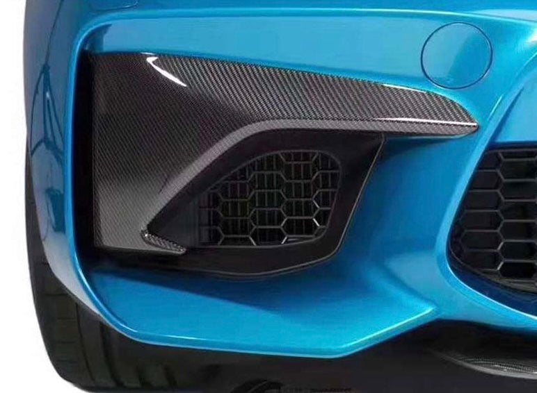 Carbon Fiber Front Flaps passend für BMW F87 M2
