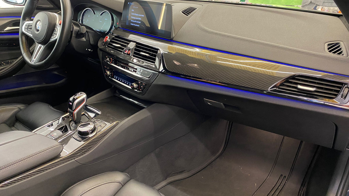 Carbon Fiber Central Console passend für BMW 5 Series G30 M5 F90