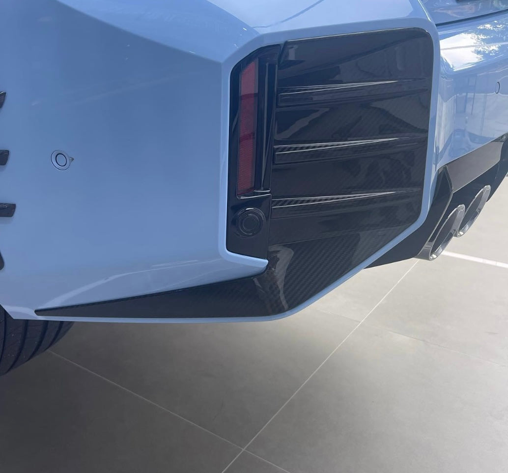 Carbon Fiber Rear Bumber Attachments passend für BMW M2 G87