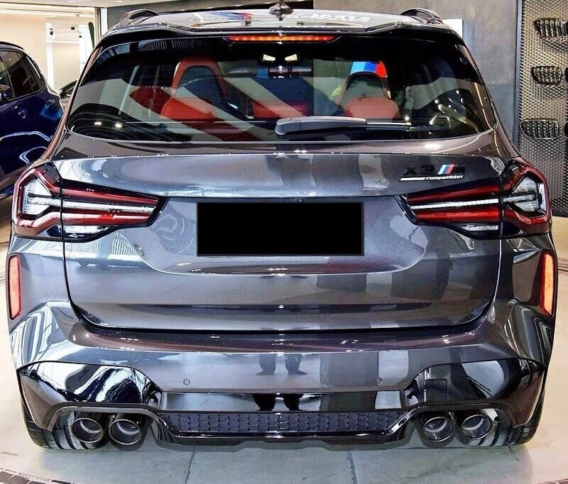 Diffuser with Exhaust Tips suitable for BMW X3 G01