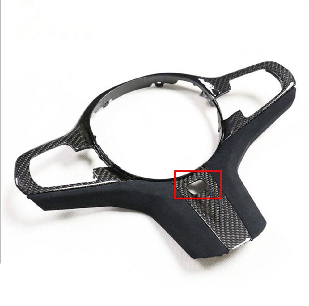 Carbon Fiber Steering Wheel Trim suitable for BMW G30 F90