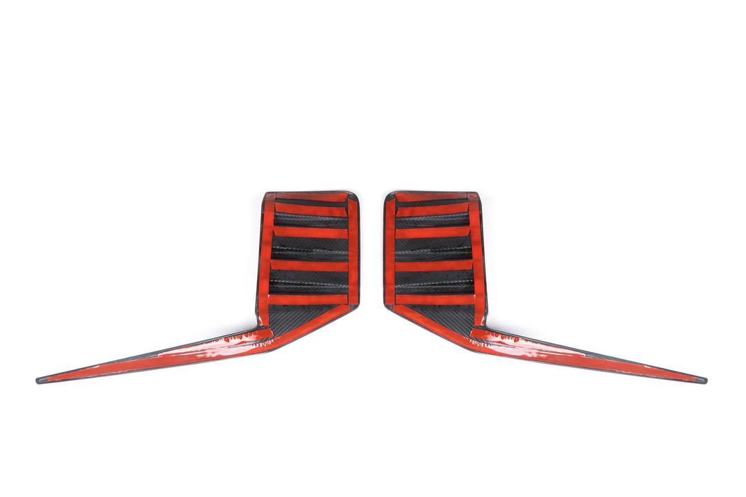 Carbon Fiber Rear Bumber Attachments passend für BMW M2 G87