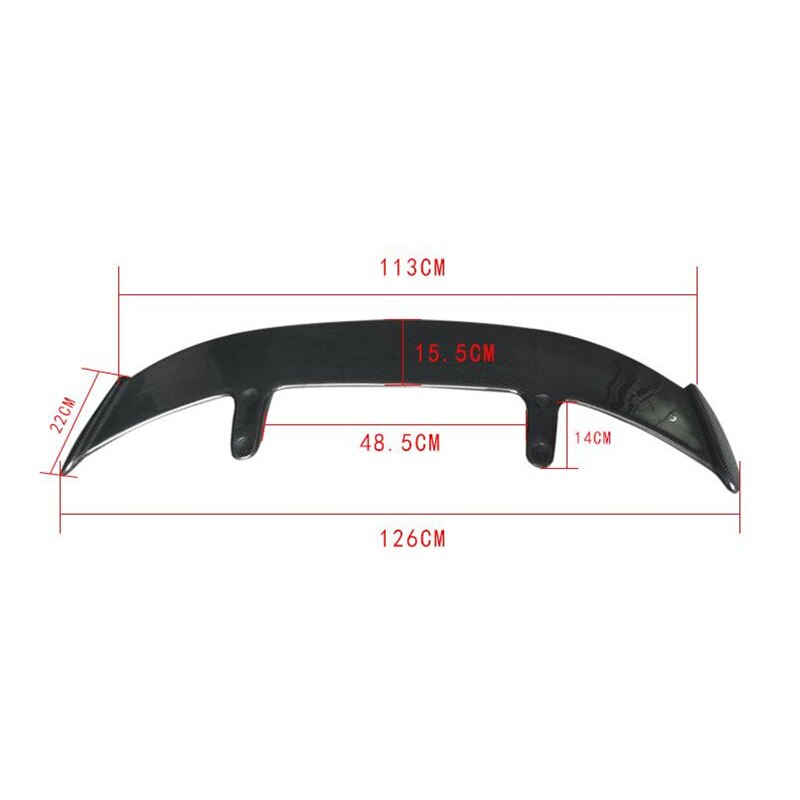 Carbon Fiber Roof Spoiler passend für BMW 1 Series F20 F21