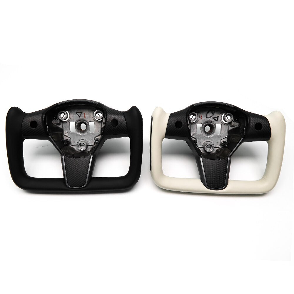 Carbon Fiber Steering Wheel passend für Tesla Model 3 Y