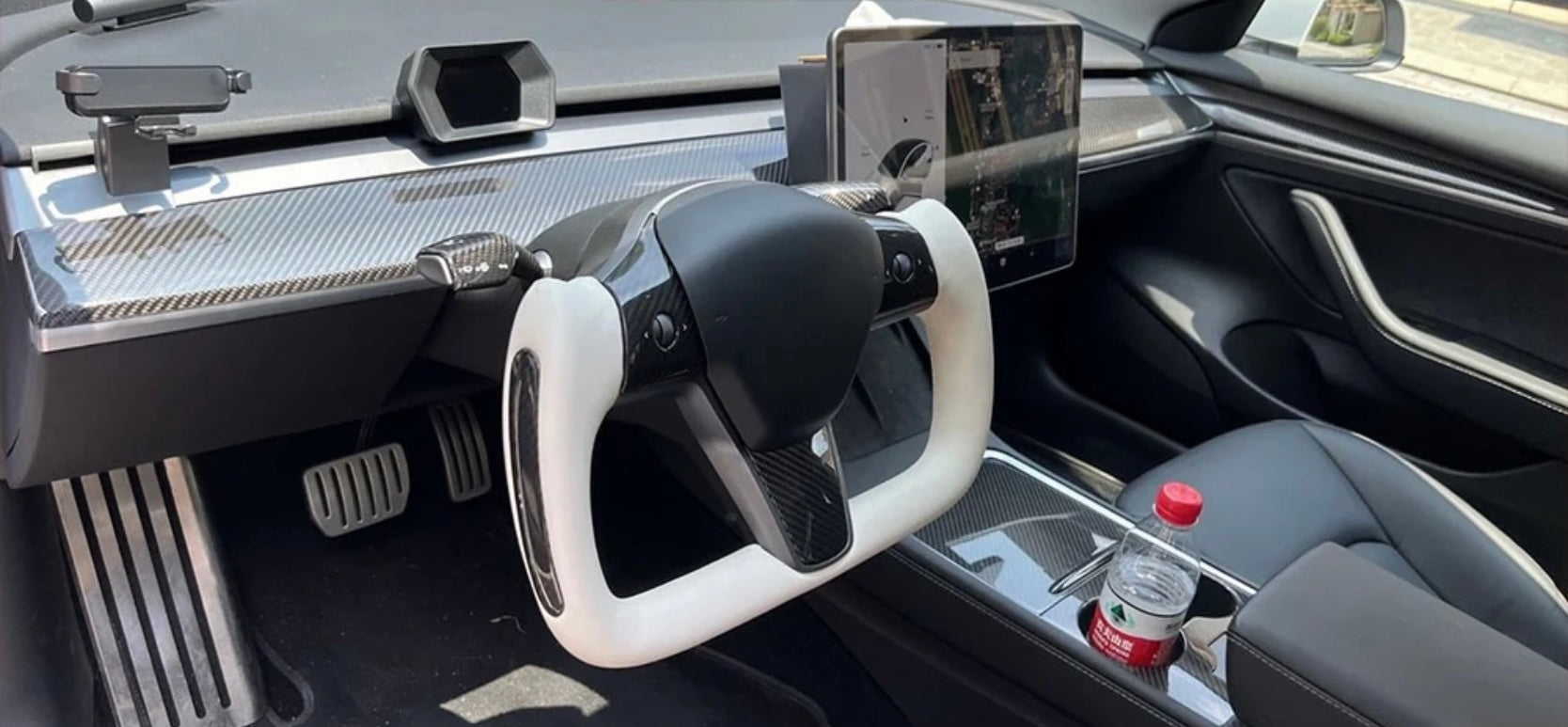 Carbon Fiber Interior Set passend für Tesla Model 3 Y