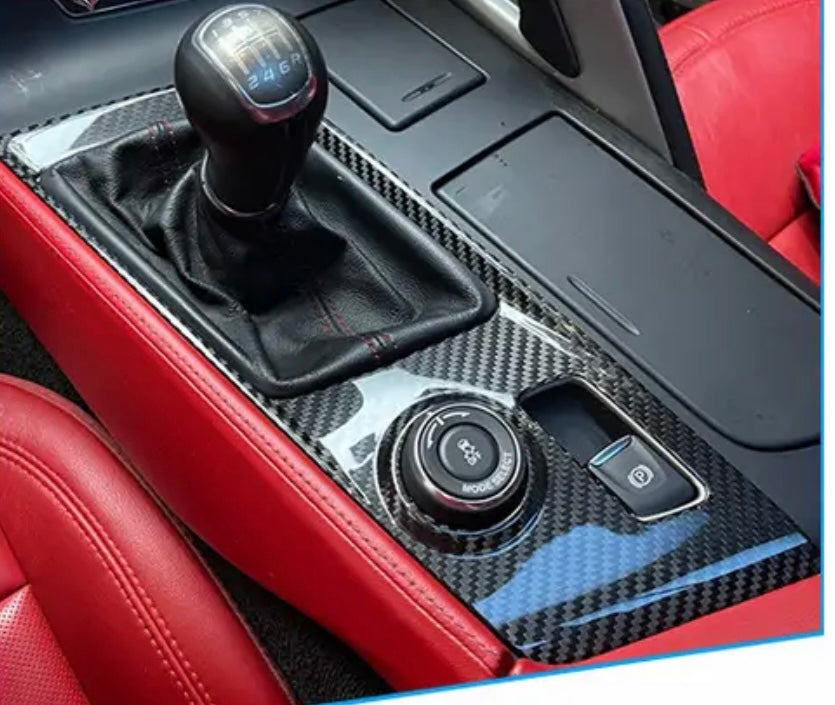 Carbon Fiber Gear Shift Panel passend für Corvette C7