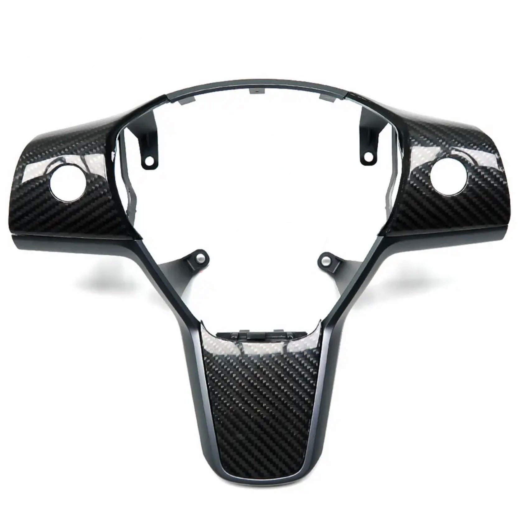 Carbon Fiber Steering Wheel Cover passend für Tesla Model Y 3