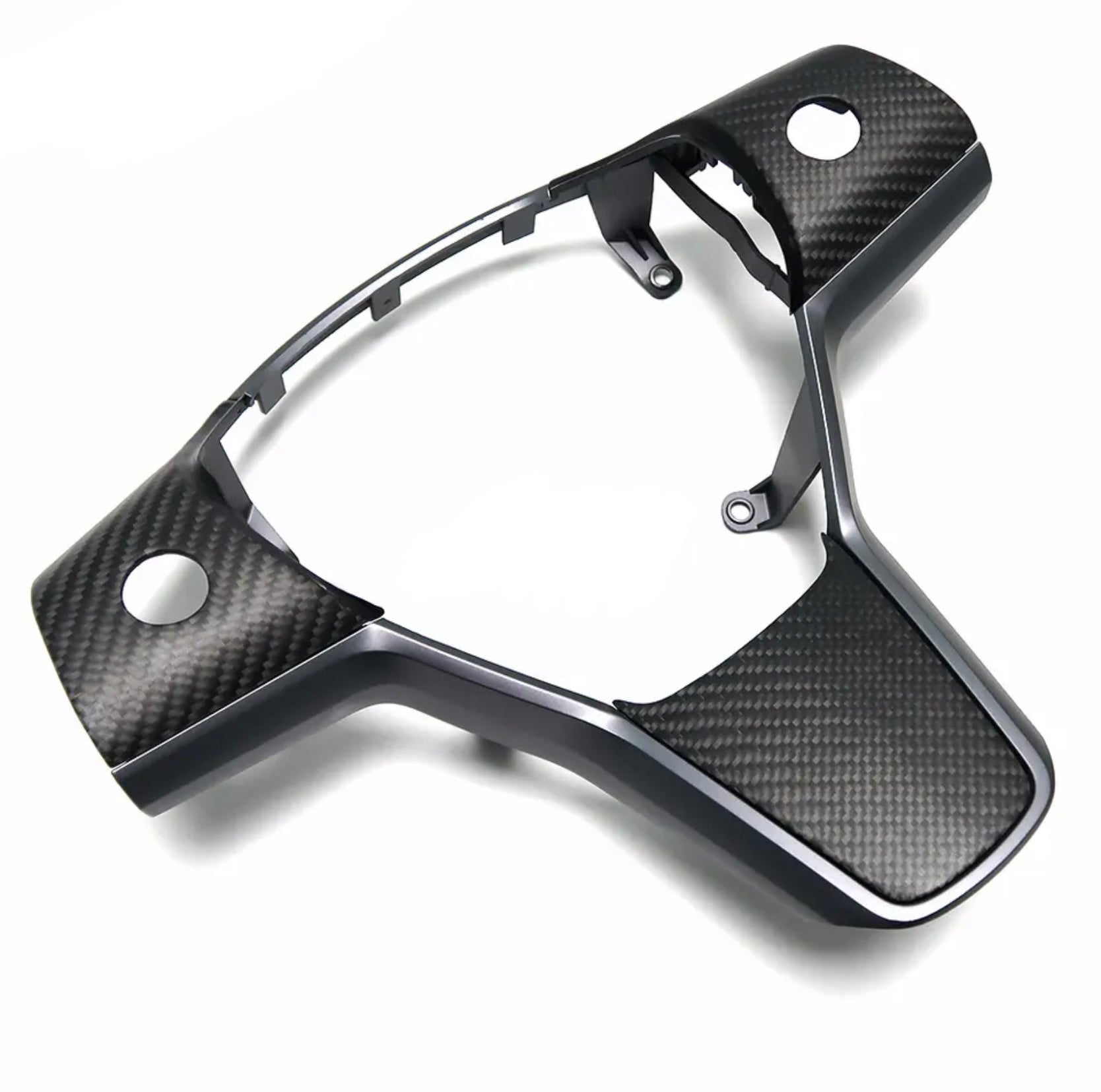 Carbon Fiber Steering Wheel Cover passend für Tesla Model Y 3