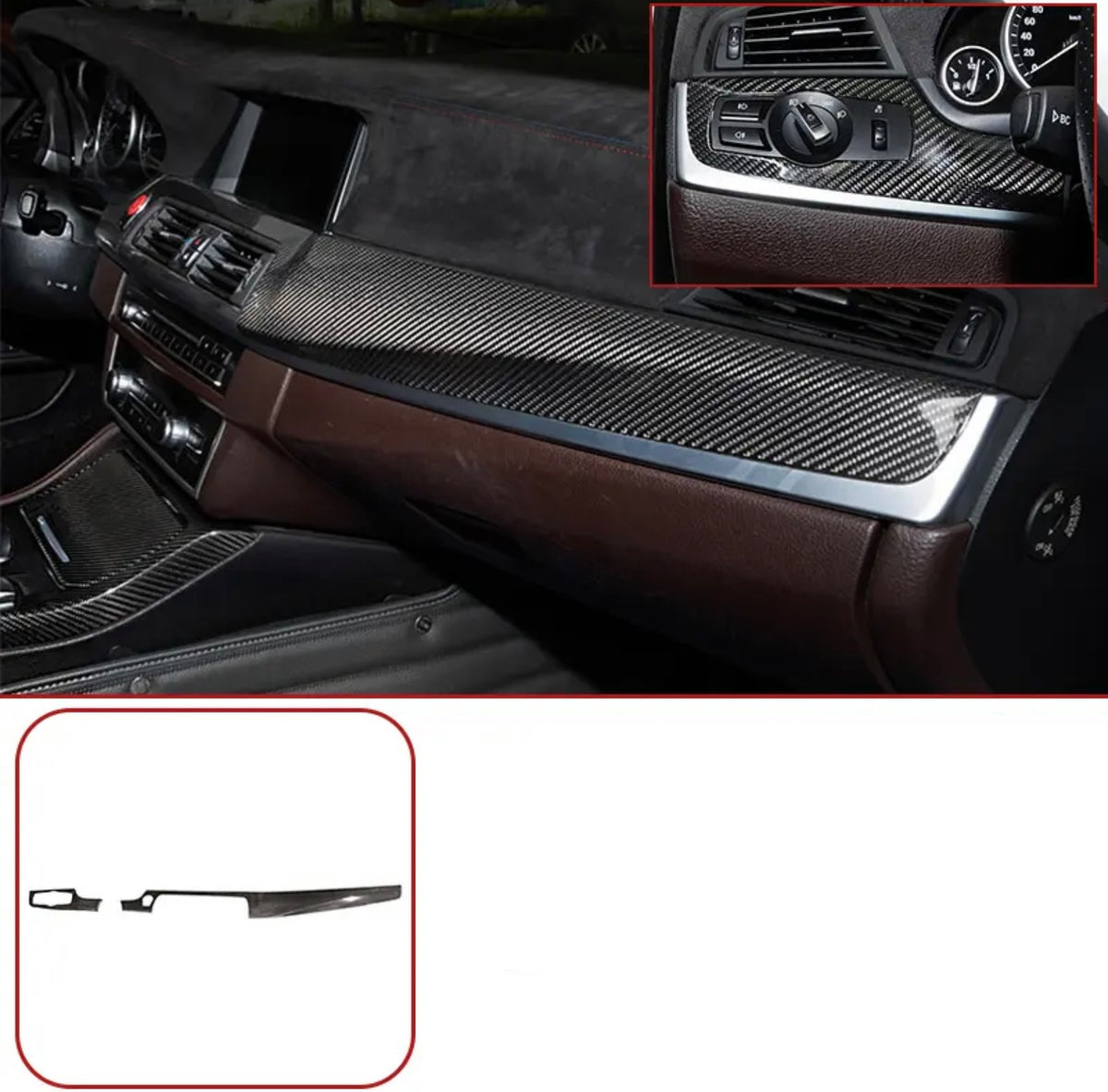 Carbon Fiber Interior Set passend für BMW F10