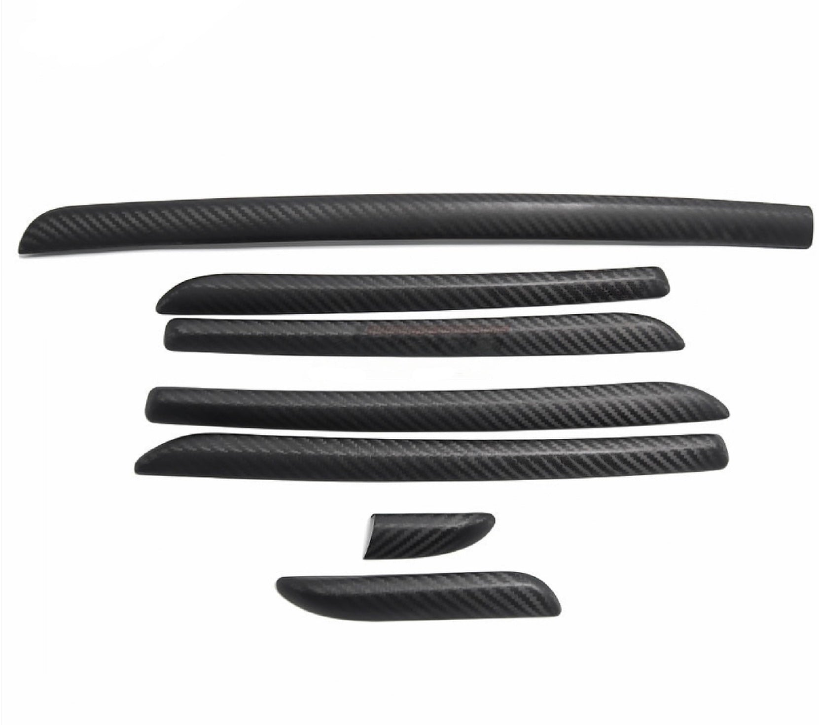 Matt Carbon Fiber Interior Set passend für Audi A3 8V