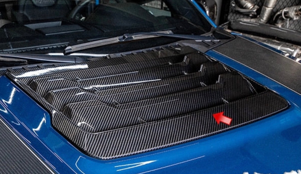 Carbon Fiber Engine Hood Cover passend für Ford F150