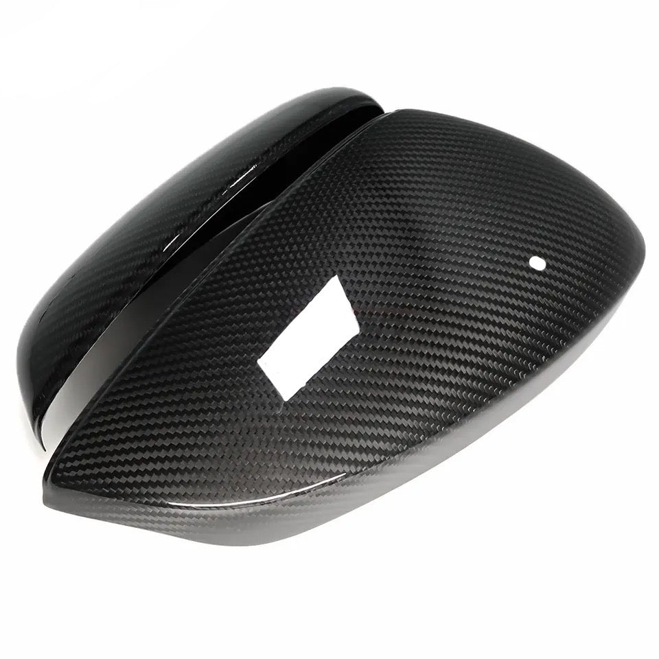 2pcs Carbon Fiber Mirror Cover passend für Audi A3 8Y