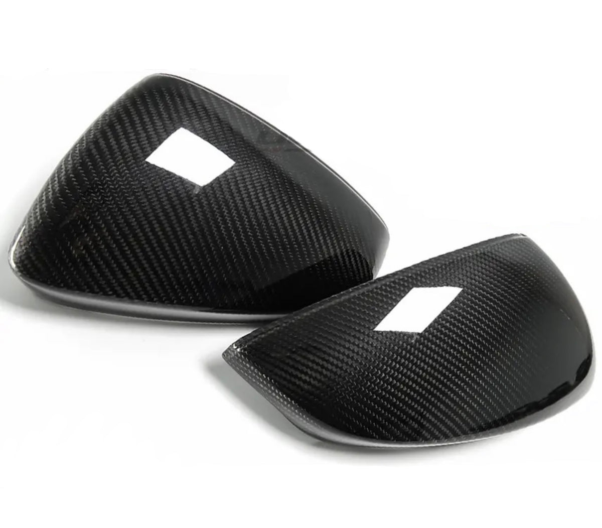 2pcs Carbon Fiber Mirror Cover passend für Audi A3 8Y