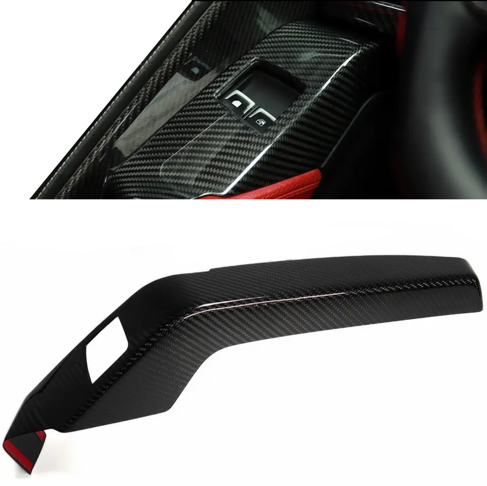 Carbon Fiber Door Panel passend für Chevrolet Corvette C7