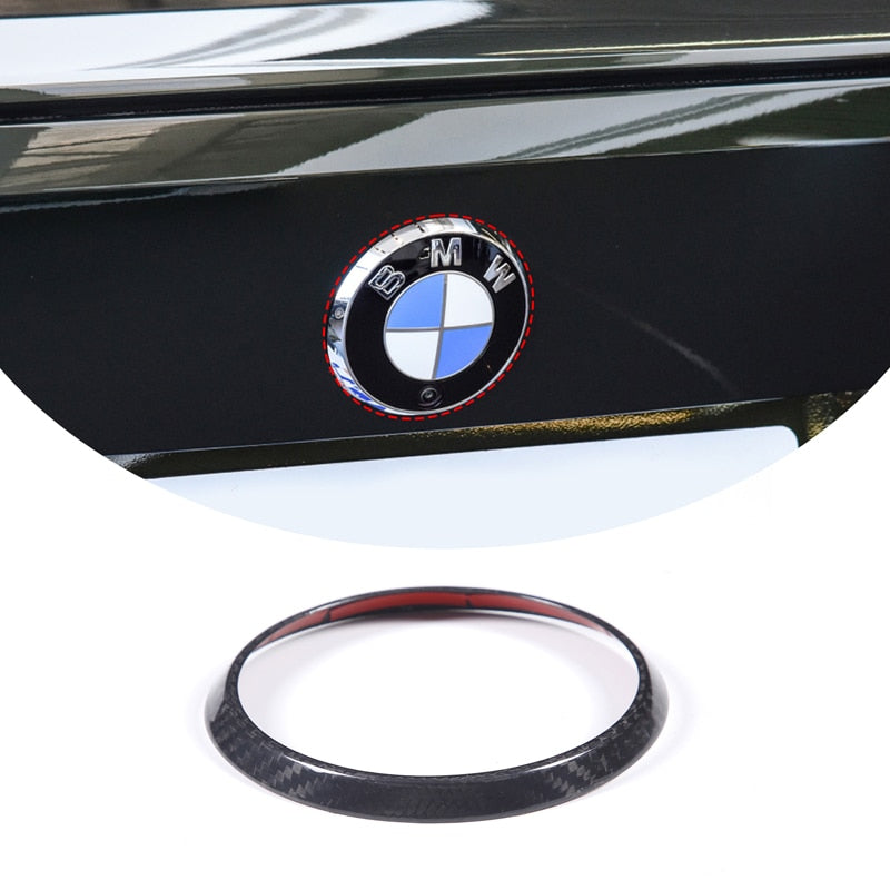 Carbon Fiber Logo Back Ring passend für BMW 4 Series G22 G23