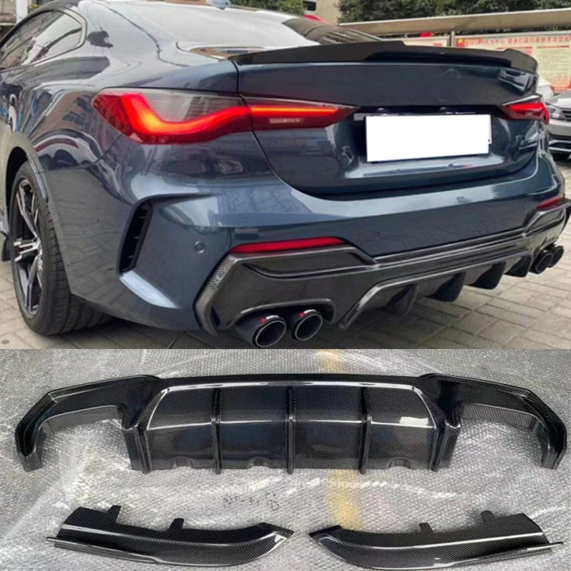 Carbon Fiber Diffusor passend für BMW G22 G23 M-Sport M440i