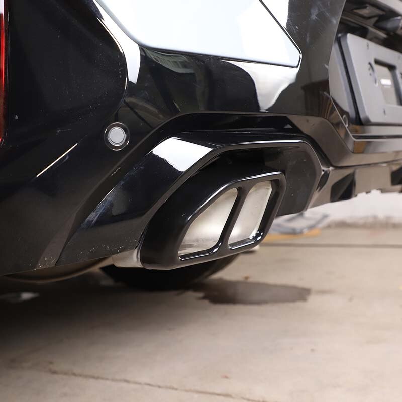 Stainless Steel Exhaust Cover passend für BMW X3 G01 X4 G02