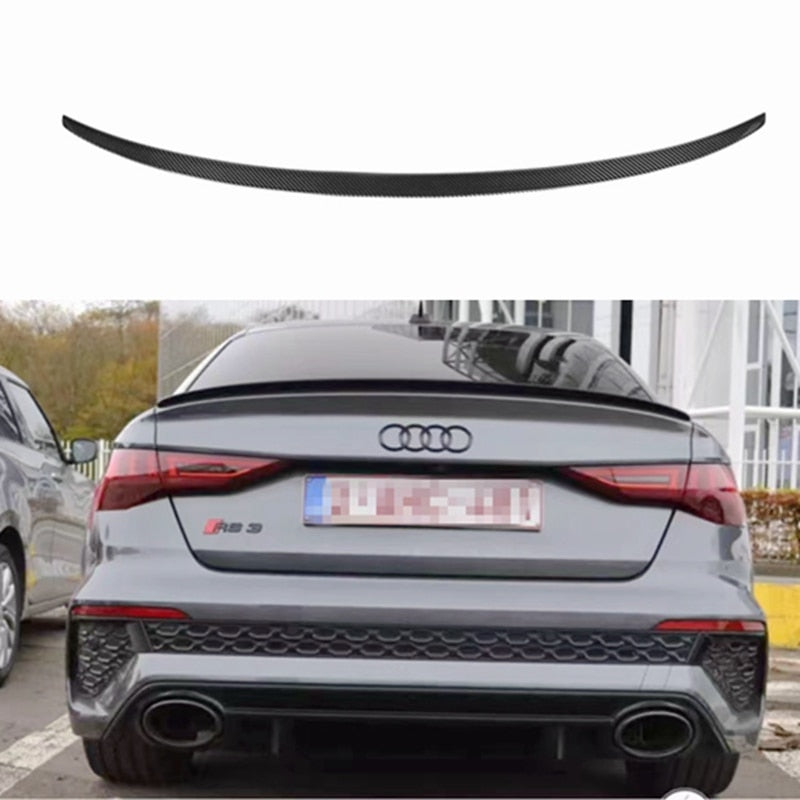Carbon Fiber Spoiler passend für Audi A3 8Y Sedan