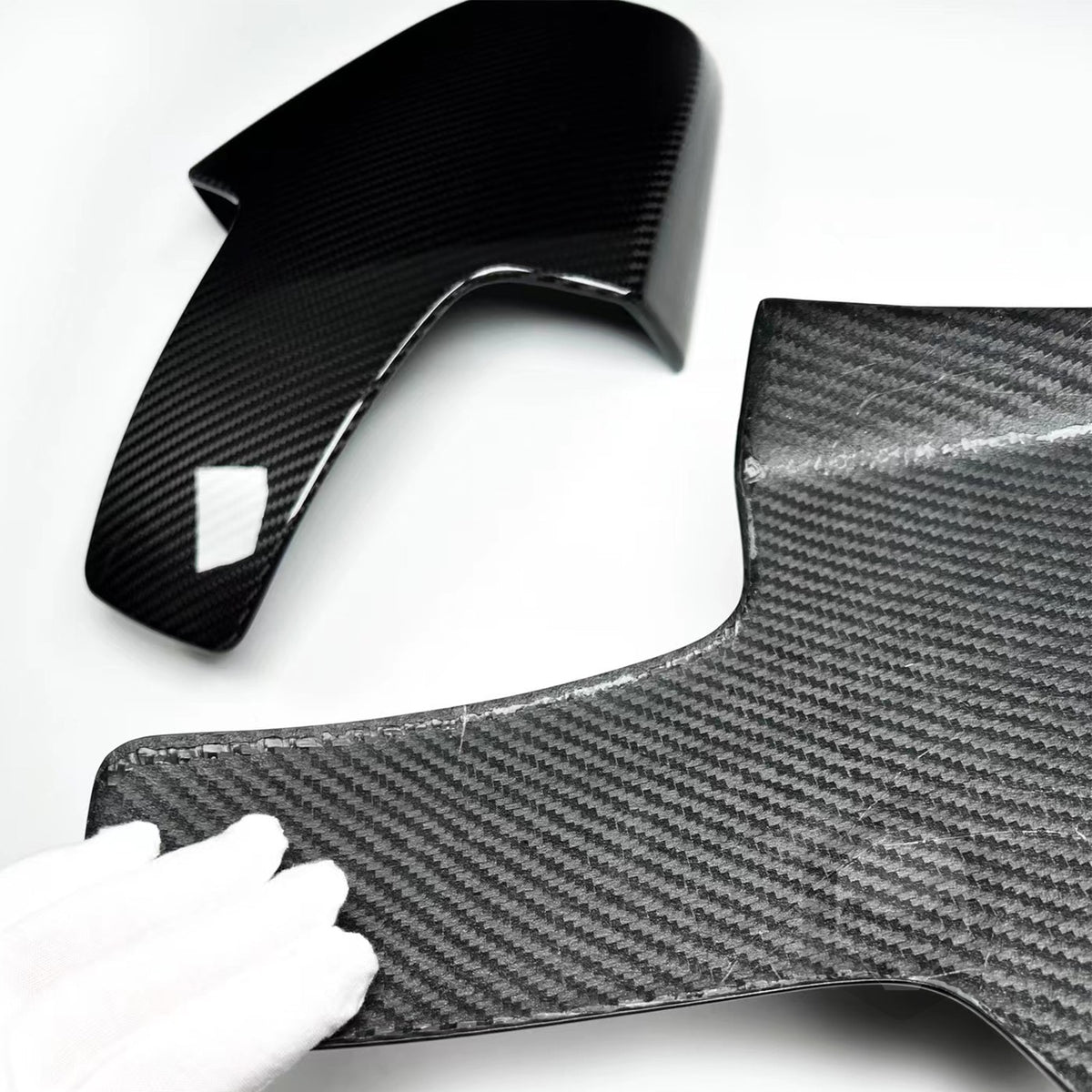 Dry Carbon Fiber Seatback Cover passend für BMW G80 G82 G42 G20 G22 G26