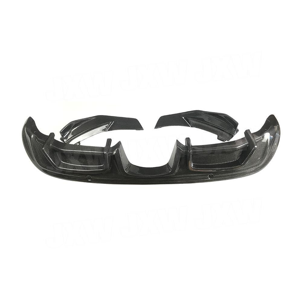 Carbon Fiber Diffuser passend für Porsche 718 Cayman Boxster S
