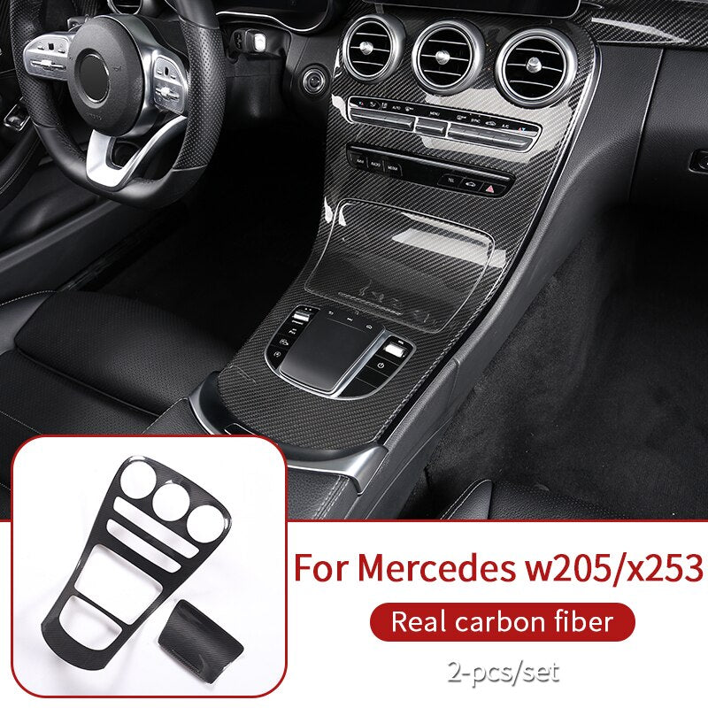 Carbon Fiber Interior Panel passend für Mercedes C Class W205