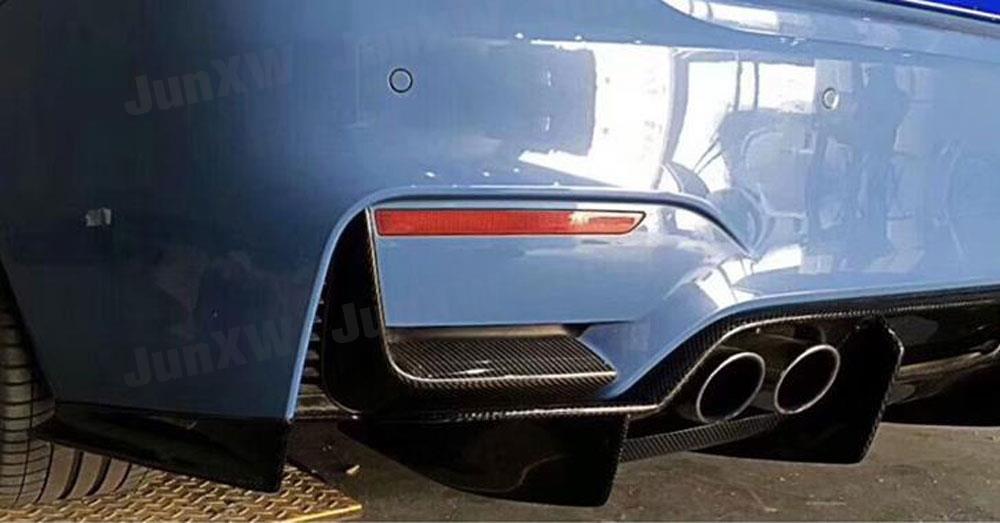 Carbon Fiber Rear Splitters passend für BMW F80 M3 F82 F83 M4