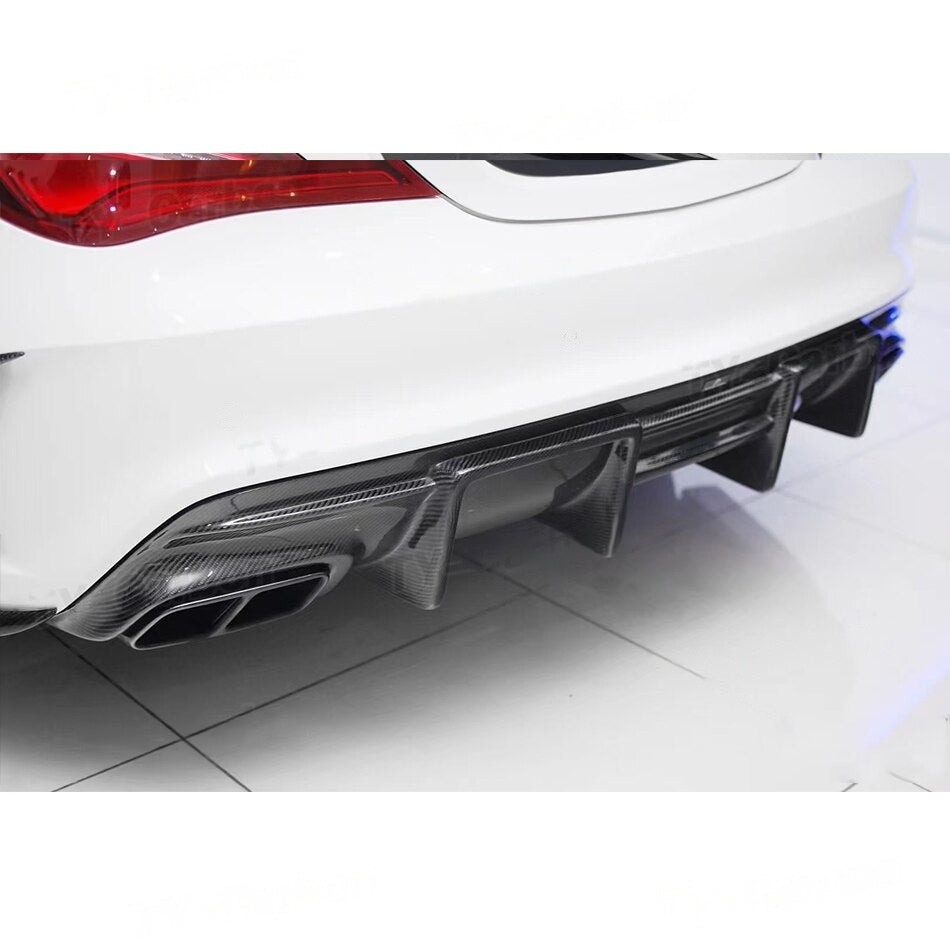 Carbon Fiber Diffuser passend für Mercedes-Benz CLA C117