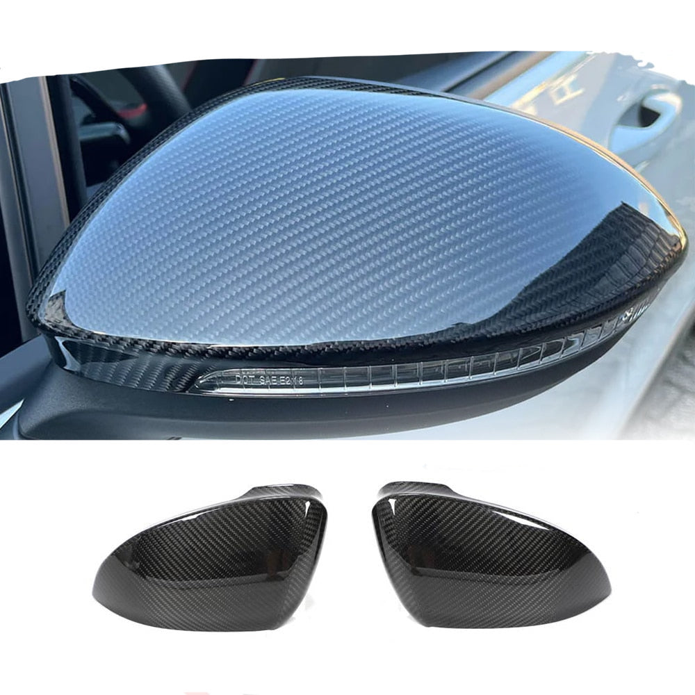 Carbon Fiber Mirror Covers passend für VW Golf MK8