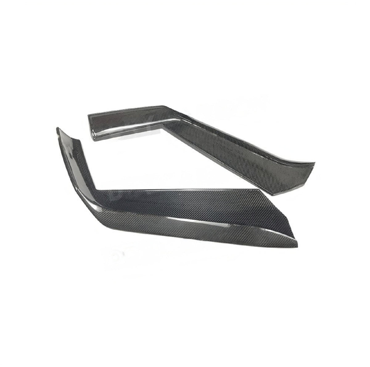 Dry Carbon Fiber Flaps passend für Ferrari 488 GTB