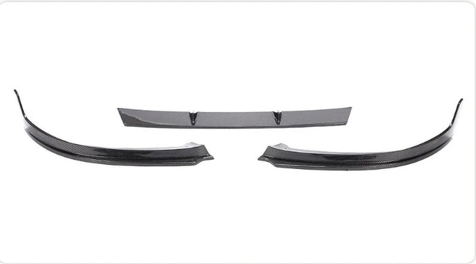 Carbon Fiber Car Front Bumper Lip Fits for BMW 3 Series G20 G28 330i Base 2019-2021