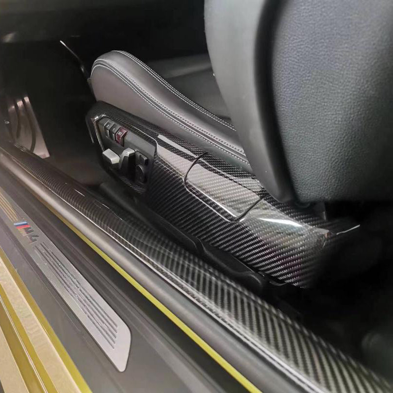 Carbon Fiber Seat Side Cover passend für BMW F80 F82 F30 F31 F32 F33 F34 F20 F22