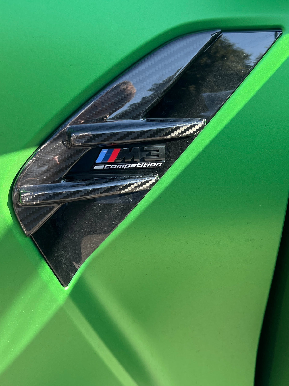 Carbon Fiber Vent Cover For BMW M4 G82
