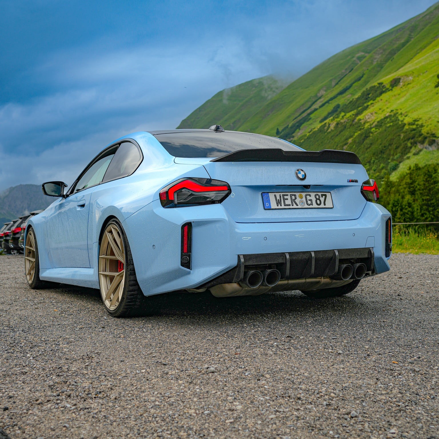 Carbon Fiber Diffusor passend für BMW M2 G87