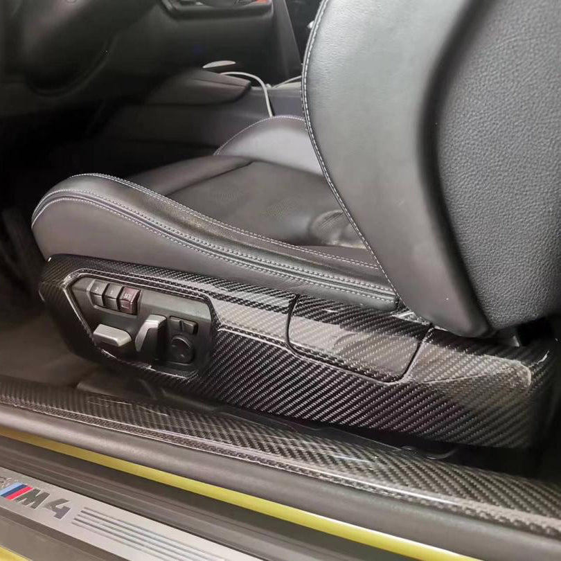 Carbon Fiber Seat Side Cover passend für BMW F80 F82 F30 F31 F32 F33 F34 F20 F22