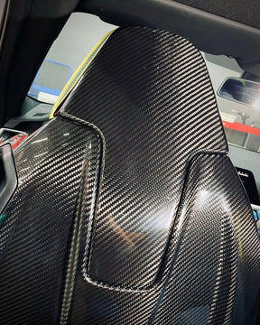 Carbon Fiber Seat Back Cover for BMW G87 M2 G80 M3 G82 M4