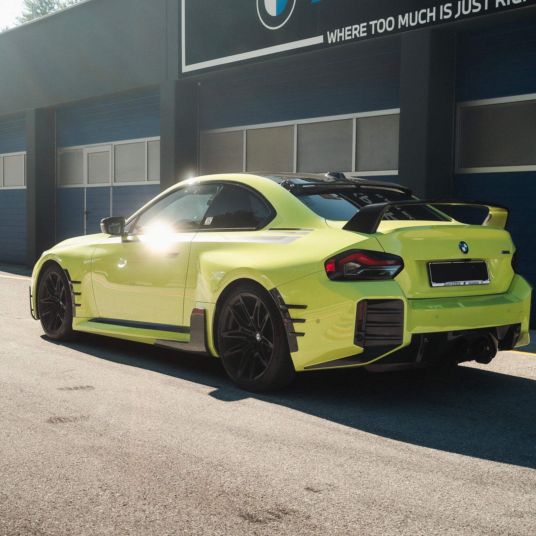 Carbon Seitliche Winglets passend für BMW M2 G87