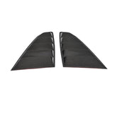 Carbon Fiber Rear Window Vents for Ford Mustang GT Coupe 2-Door 2015-2017