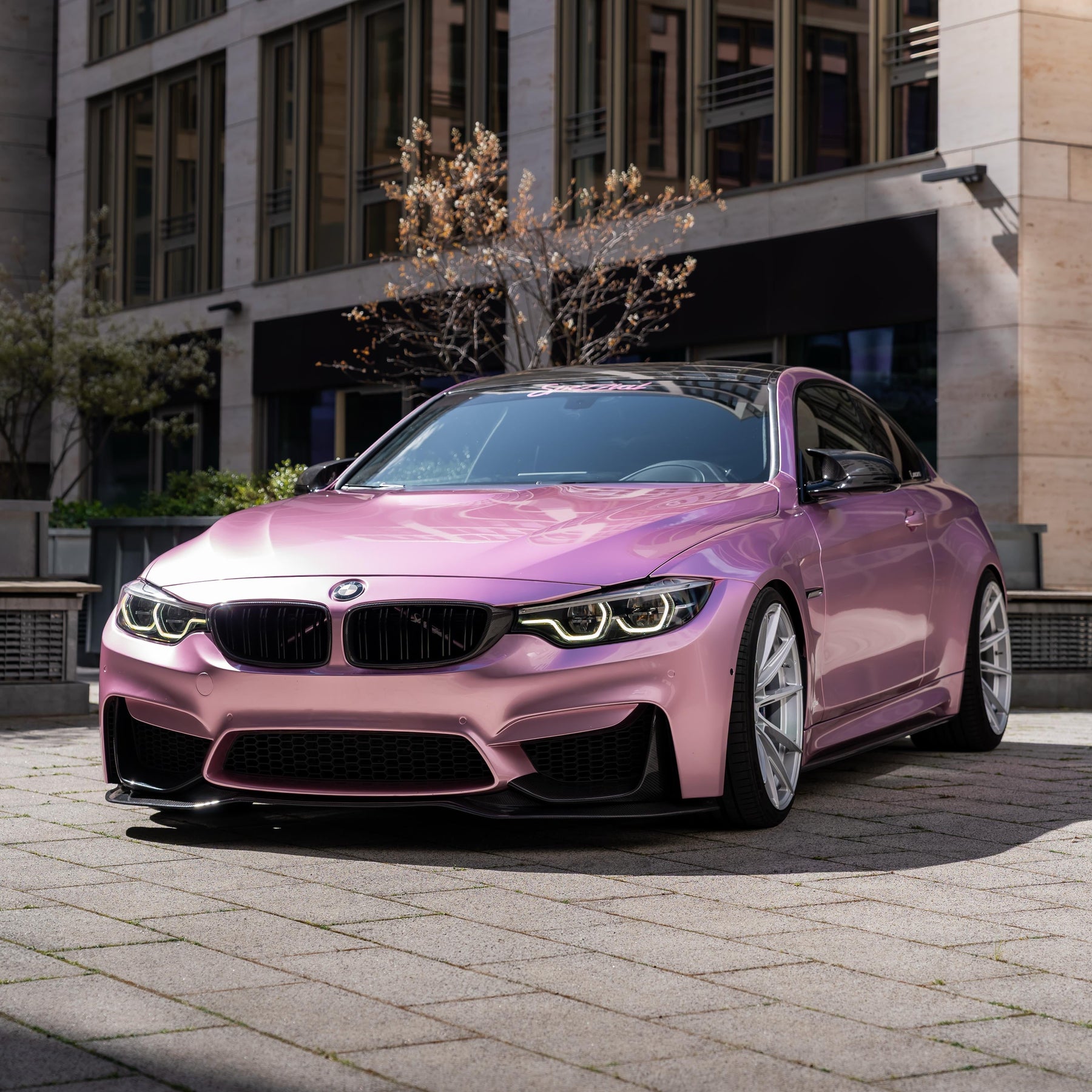 Carbon Fiber Front Splitter V2 for BMW M3 F80 M4 F82 &amp; F83