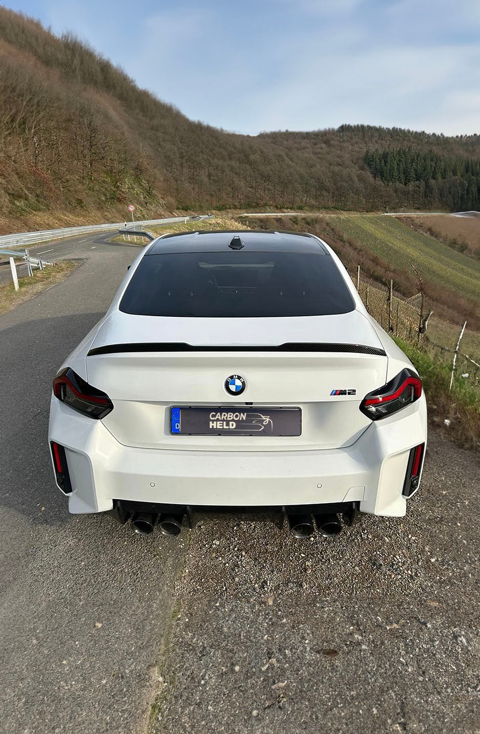 Carbon Rear Spoiler for BMW G42 G87