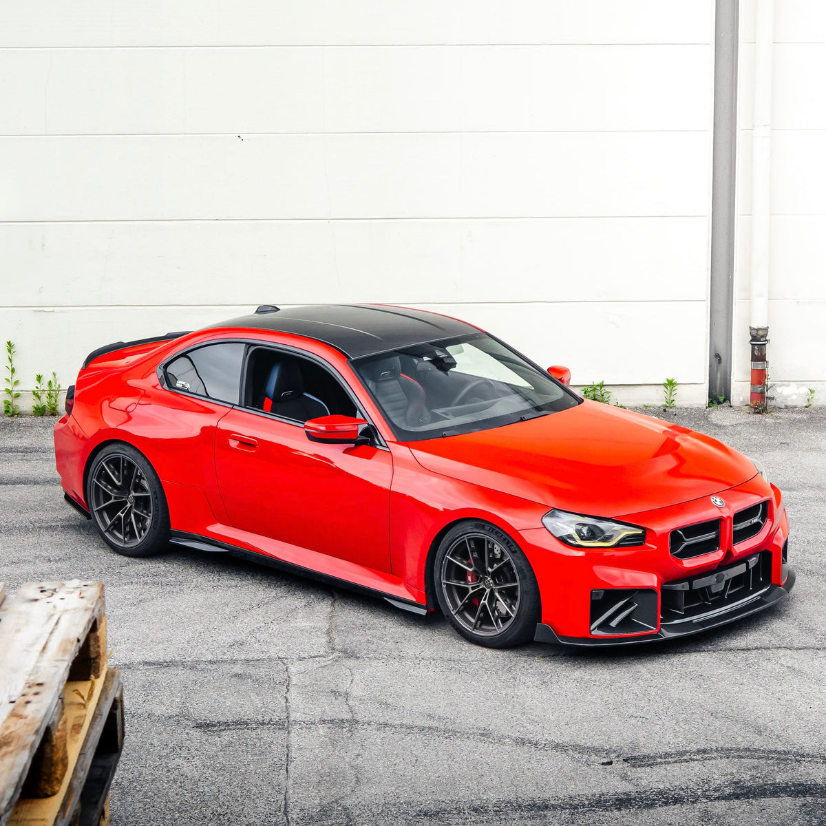 Carbon Fiber Side Skirts Sooqoo passend für BMW M2 G87