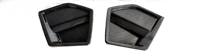 Carbon Fiber Car Front Bumper Vents Cover Splitters for BMW 3 Series G20 G28 M-Tech LCI 2022 2023