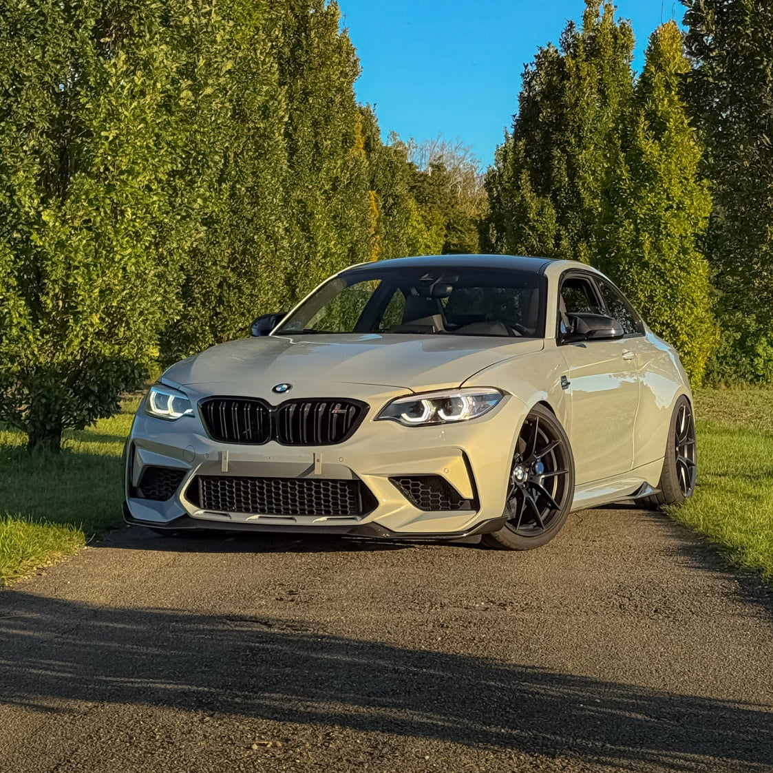 Carbon Fiber Front Spoiler Style passend für BMW F87 M2C M2