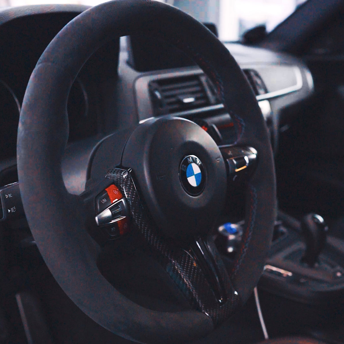 Carbon Steering Wheel Trim passend für BMW F Series