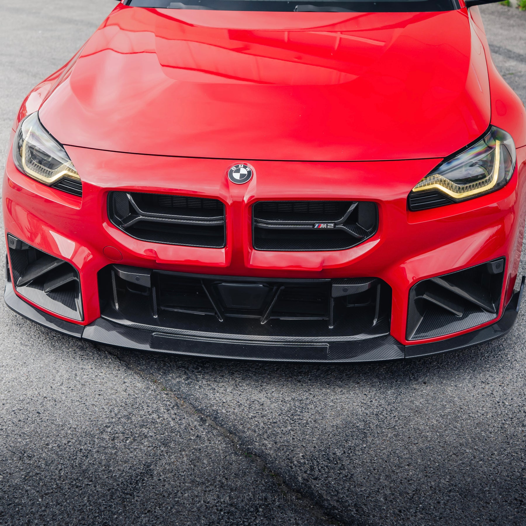 Carbon Fiber Front Duct Inserts Sooqoo passend für BMW M2 G87