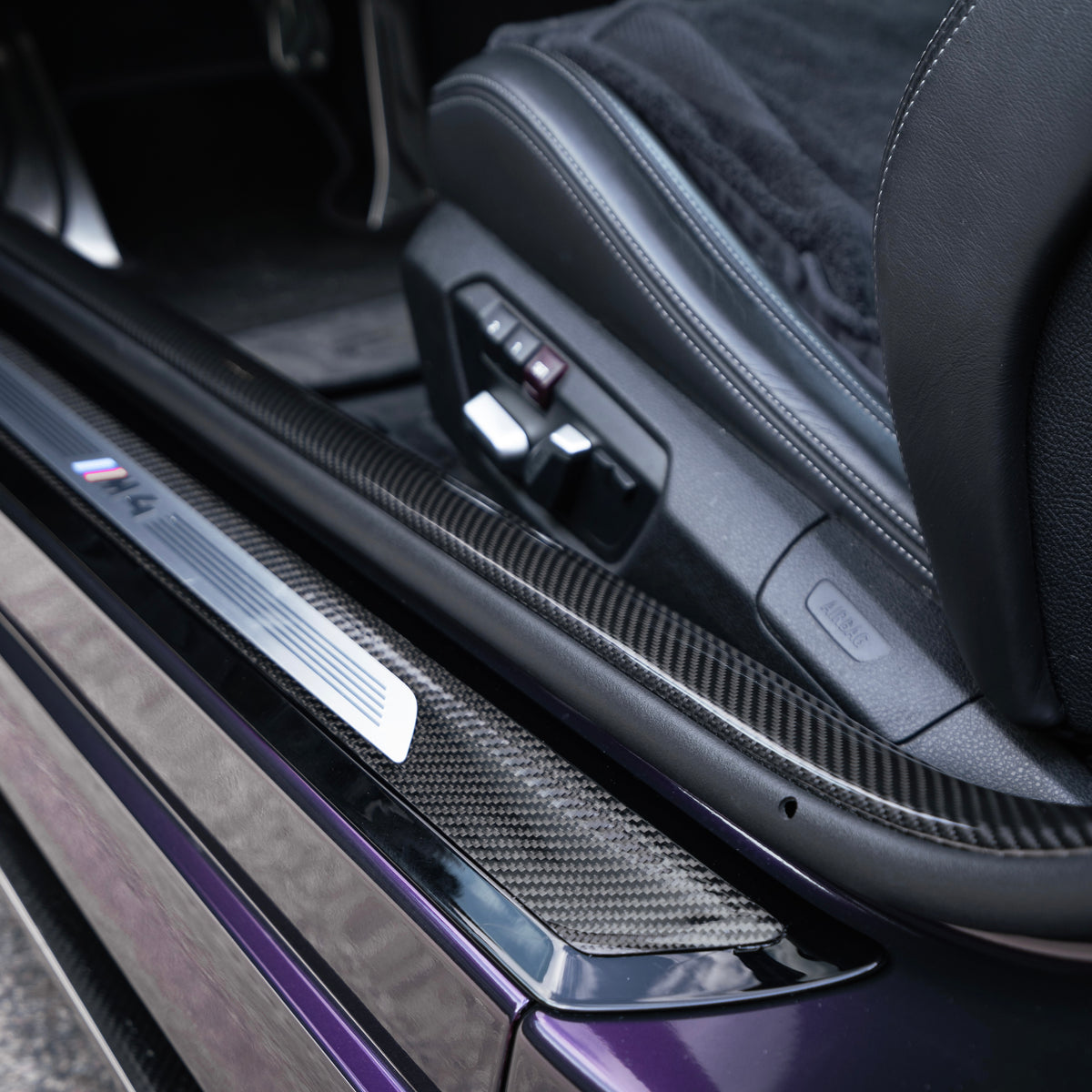 Carbon Einstiegsleisten passend für BMW F82 F87 F32 F22
