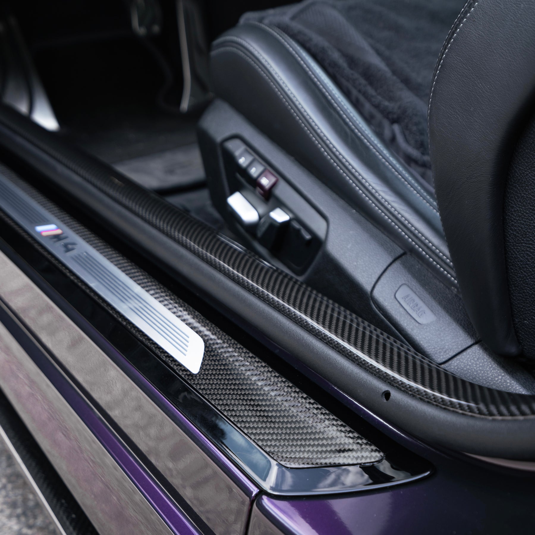 Carbon Einstiegsleisten passend für BMW F82 F87 F32 F22