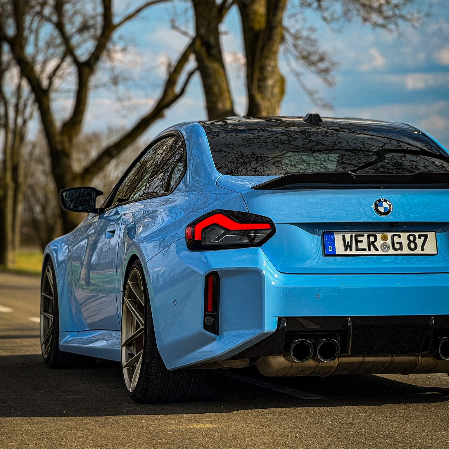 Carbon Rear Spoiler passend für G42 G87 BMW