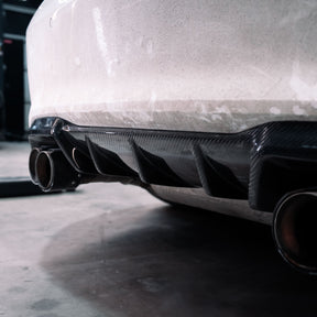 Carbon Fiber Diffuser V2 passend für BMW F87 M2